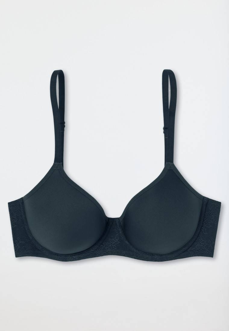 Schiesser BH mit Spacer-Schale dunkelblau - Air Limitierter Zeitrabatt