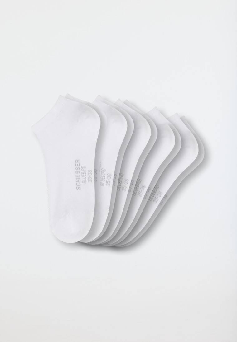 Schiesser Damensneaker Fünferpack Stay Fresh weiß - Bluebird Große Rabatte