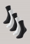 Schiesser Damensocken 5er-Pack stay fresh schwarz-weiß - Bluebird