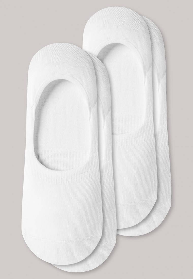Schiesser Inshoe-Damensocken 2er-Pack weiß - Long Life Cool Begrenzte Freigabe