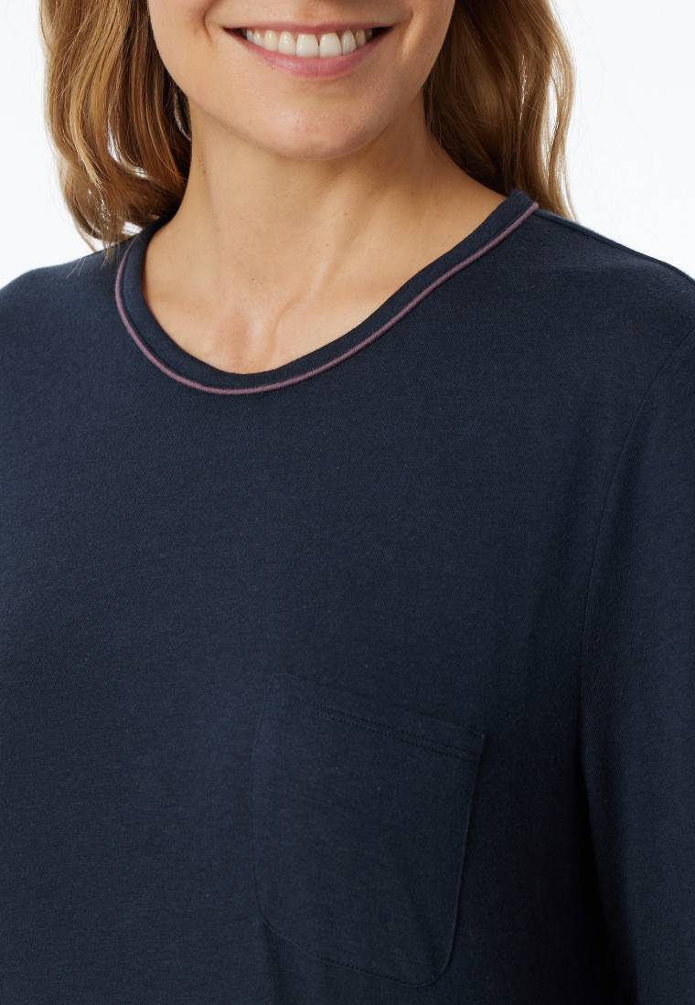 Schiesser Schlafanzug lang multicolor - Comfort Nightwear Verkauf