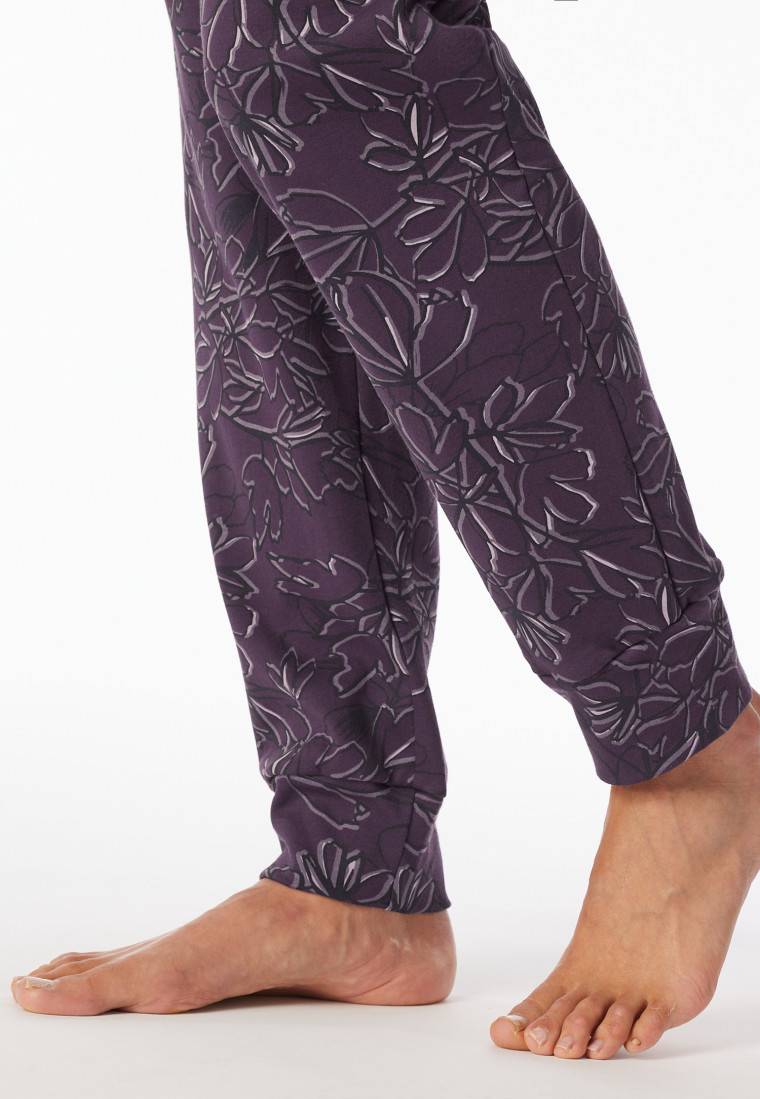 Schiesser Schlafanzug lang multicolor bedruckt - Comfort Interlock Weihnachtsangebot