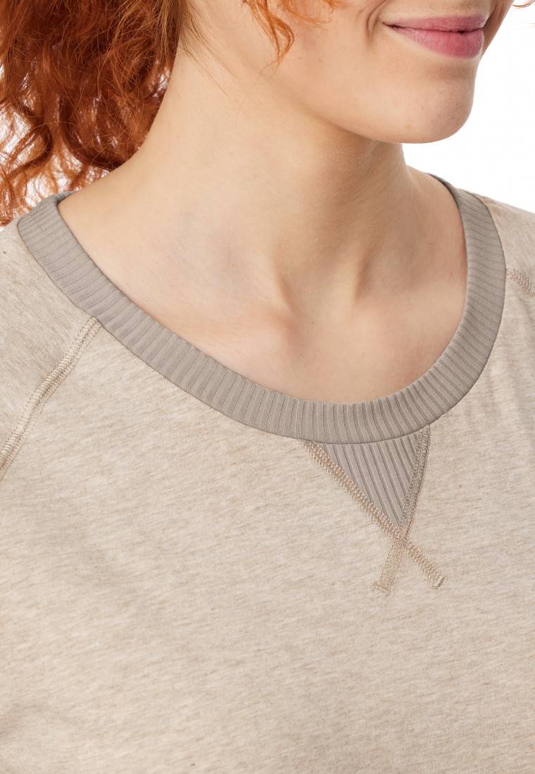 Schiesser Schlafanzug lang natur - Casual Nightwear Heißer Verkauf