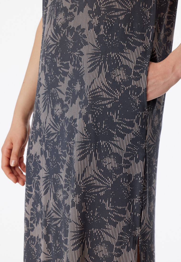 Schiesser Sleepshirt kurzarm V-Ausschnitt multicolor - selected! premium inspiration Kostenlose Rückgabe