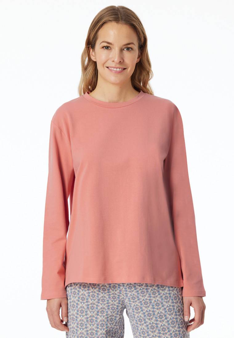 Schiesser Shirt langarm rundhals papaya - Mix+Relax Bis zu 50% Rabatt