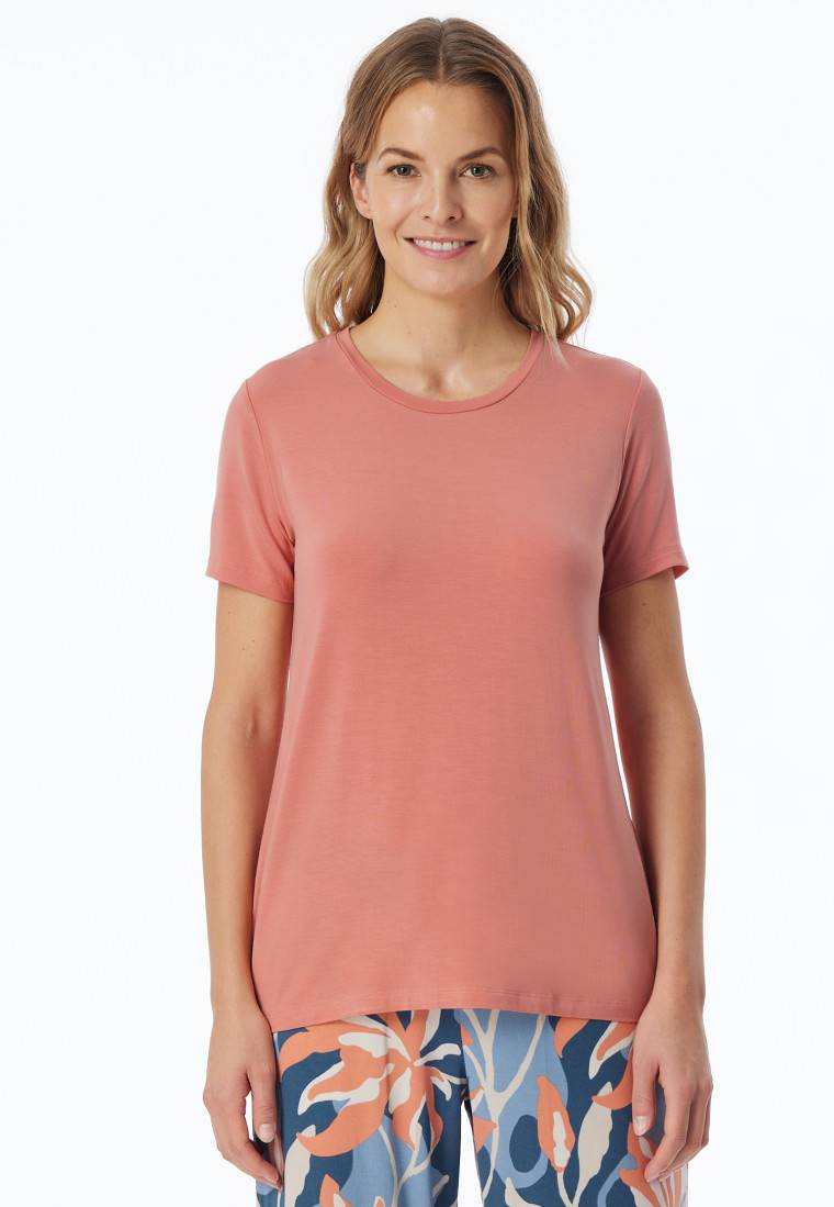 Schiesser Shirt kurzarm rundhals papaya - Mix+Relax Bis zu 55% Rabatt