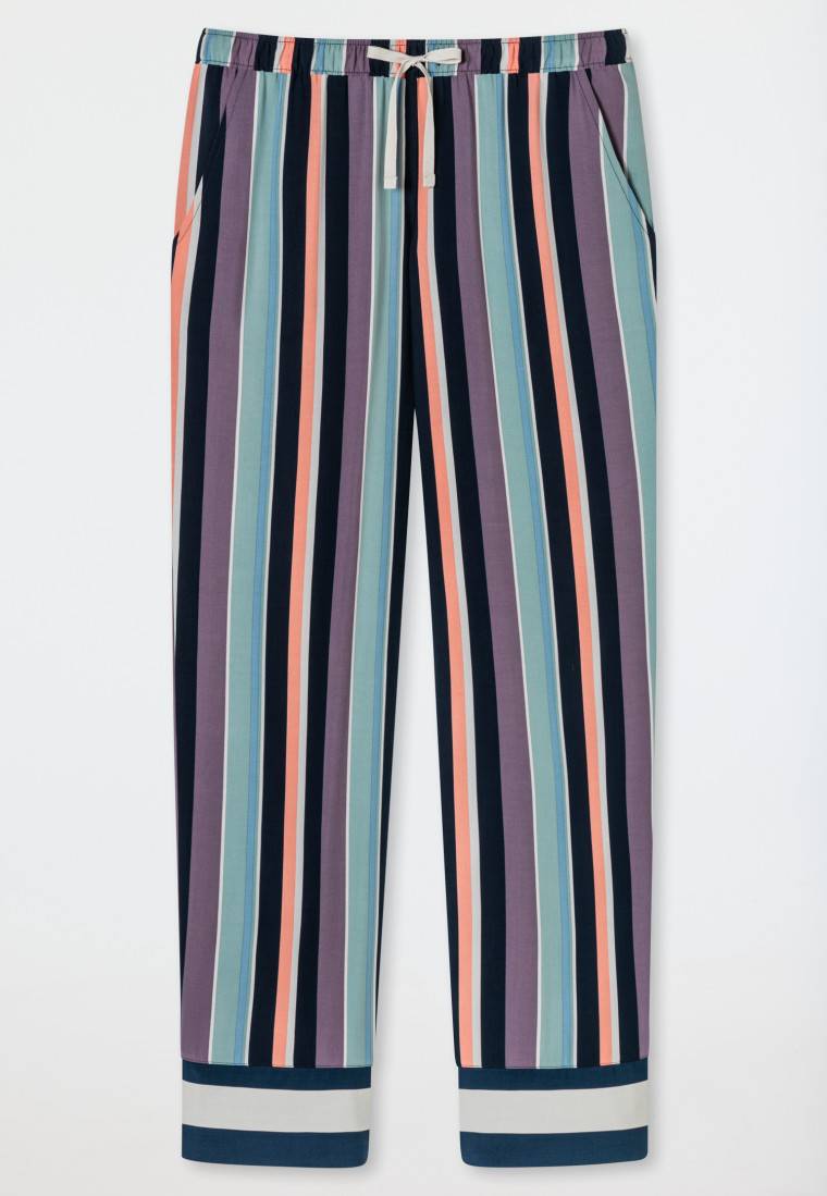 Schiesser Hose lang Webware Streifen multicolor - Mix+Relax Verkauf