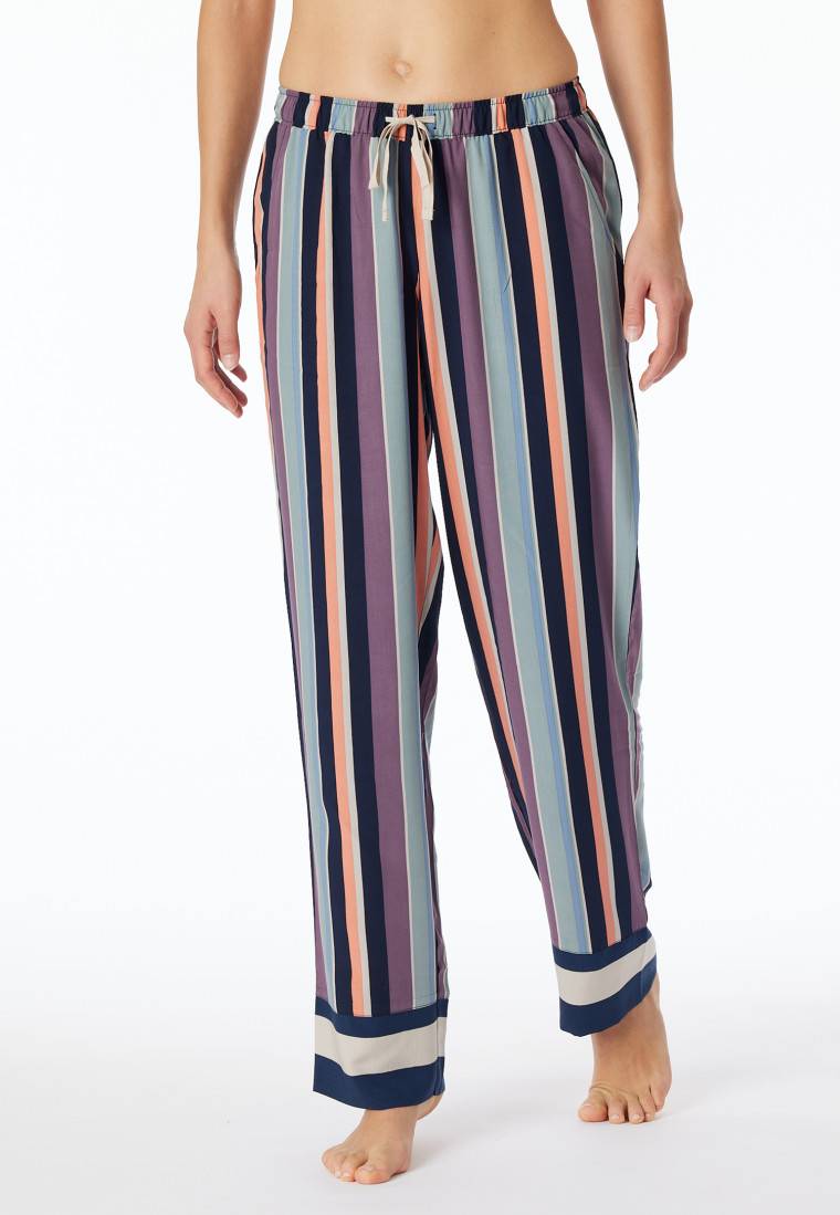 Schiesser Hose lang Webware Streifen multicolor - Mix+Relax Verkauf