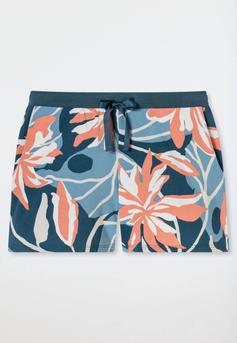 Schiesser Hose kurz Blumen multicolor - Mix+Relax Sonderangebot