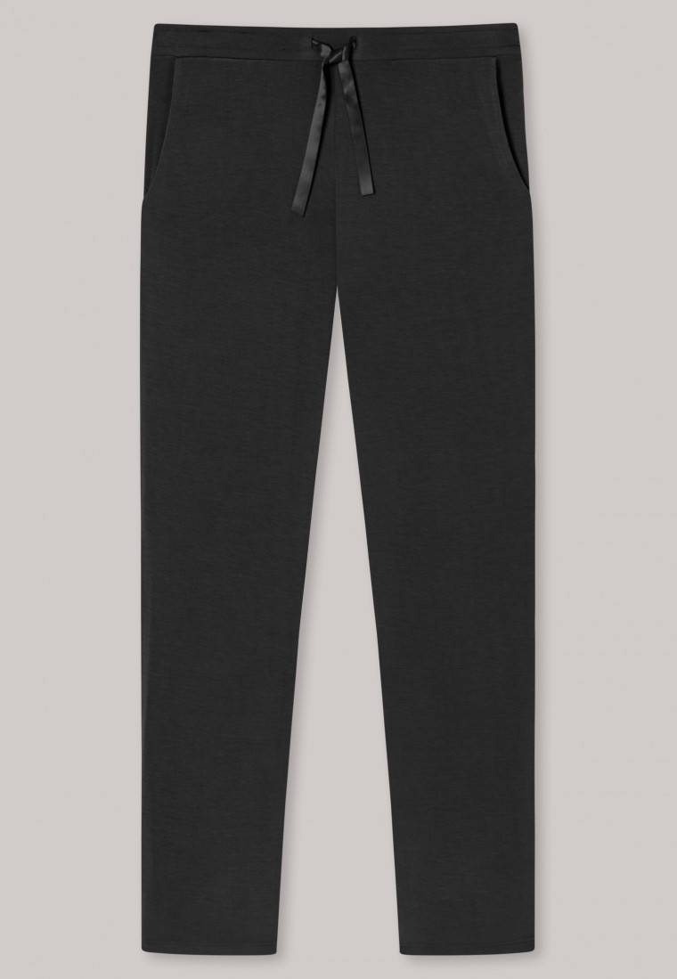 Schiesser Hose lang/extra-lang Modal schwarz - Mix+Relax Cyber Monday