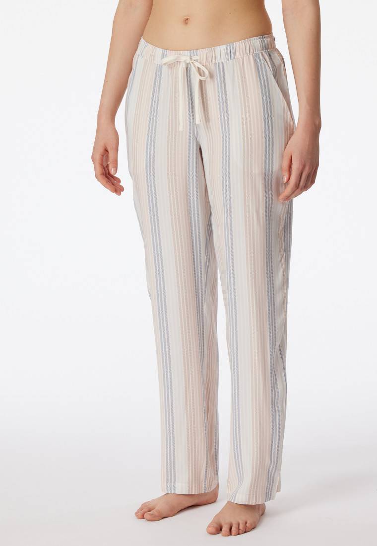 Schiesser Webhose lang Streifen mehrfarbig - Mix+Relax Osterangebot