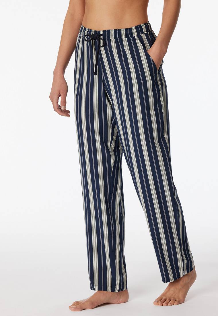 Schiesser Webhose lang Streifen mehrfarbig - Mix+Relax Top Angebot