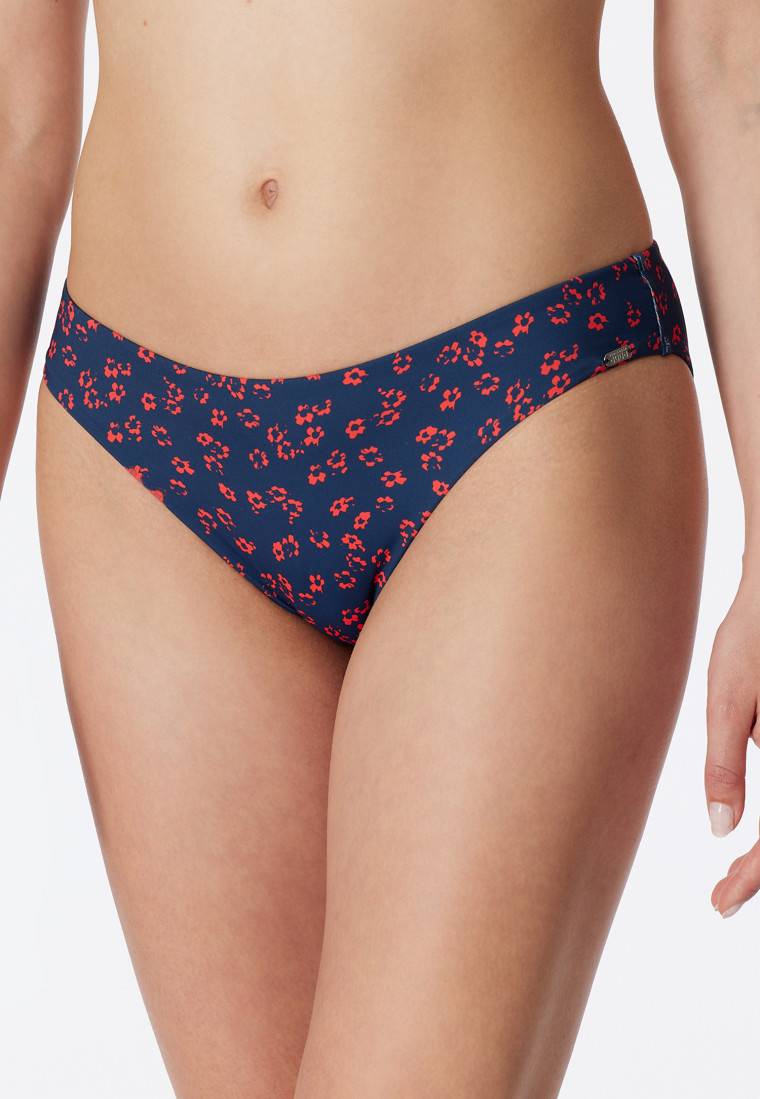 Schiesser Mini-Bikinislip Blumenprint multicolor - Aqua Mix & Match Räumungsverkauf