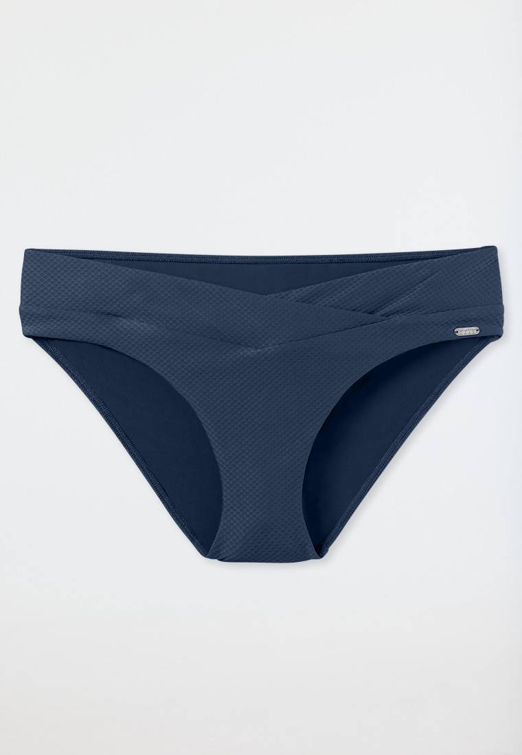 Schiesser Midi-Bikinislip V-Form blau - Aqua Mix & Match Sonderangebote