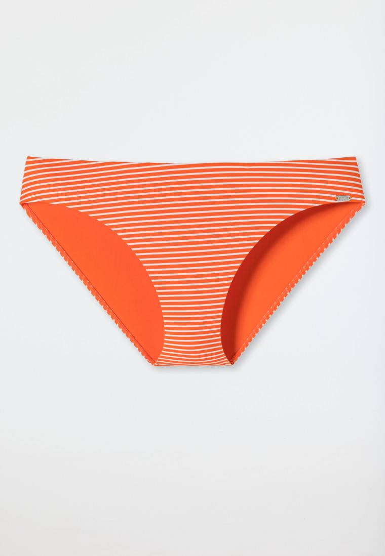 Schiesser Mini-Bikinislip Streifen orange - Mix & Match Reflections Vierteljährliche Förderung