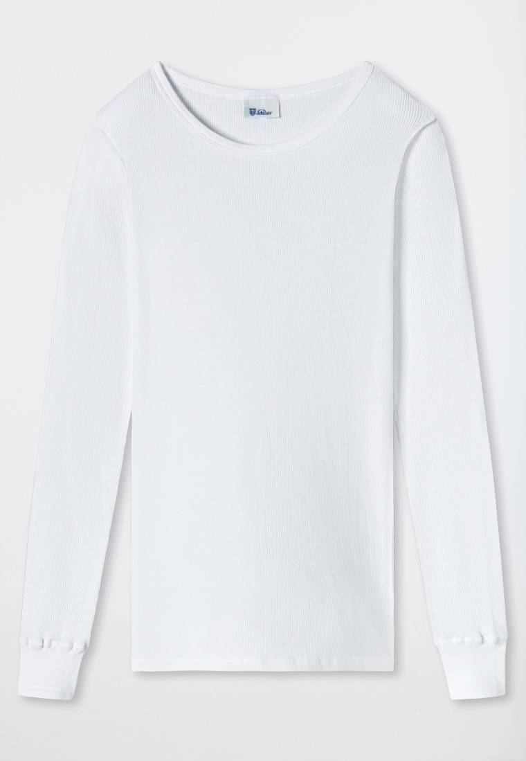 Schiesser Shirt langarm weiß - Revival Greta Super Rabatt