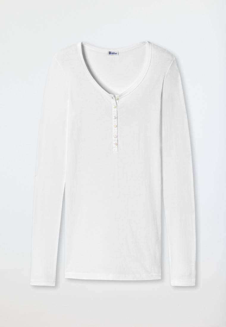 Schiesser Shirt langarm weiß - Revival Berta Black Friday Preise