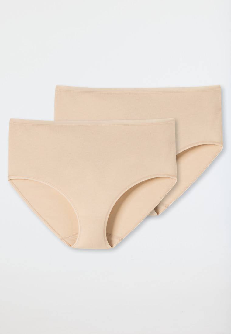 Schiesser Midi 2er-Pack Organic Cotton sand - 95/5 Blitzverkäufe