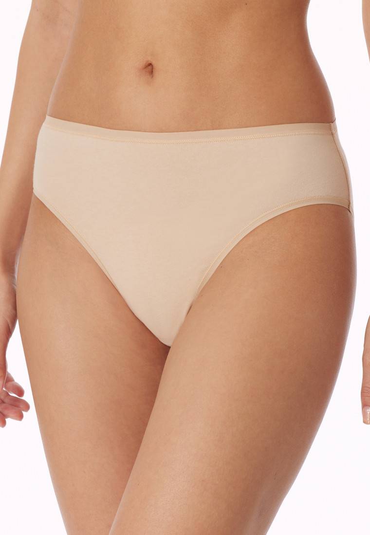 Schiesser Tai-Slip 2er-Pack Organic Cotton sand - 95/5 Versandkostenfrei