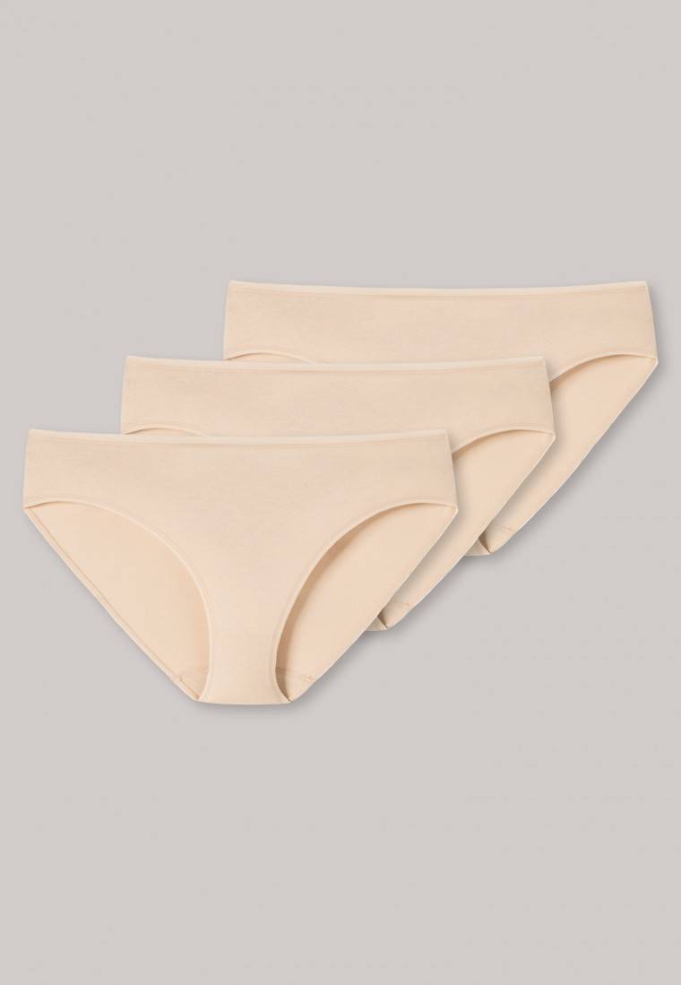Schiesser Tai 3er-Pack Organic Cotton sand - 95/5 Exklusivangebot