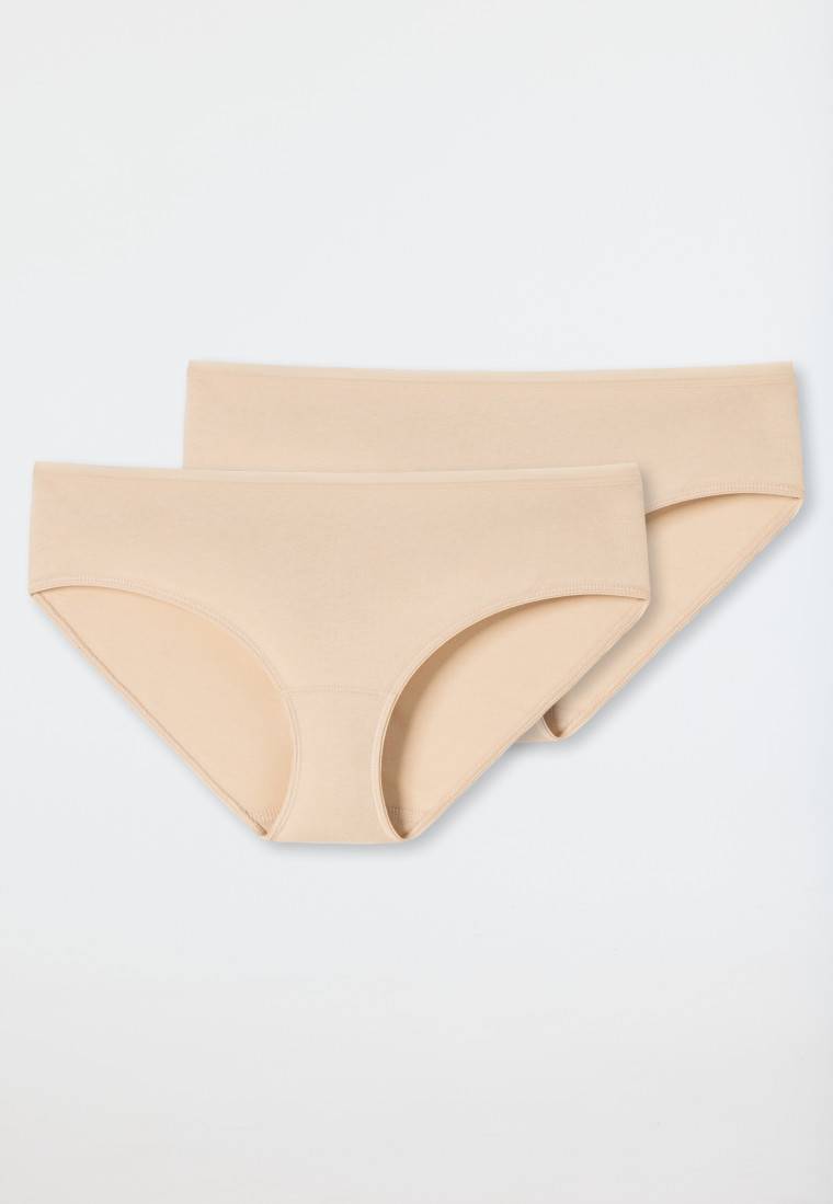 Schiesser Hipster 2er-Pack Organic Cotton sand - 95/5 Black Friday