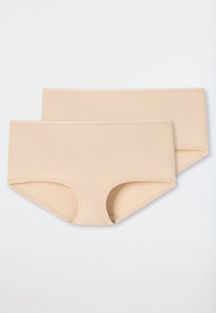 Schiesser Shorts 2er-Pack Organic Cotton sand - 95/5 Cyber Monday