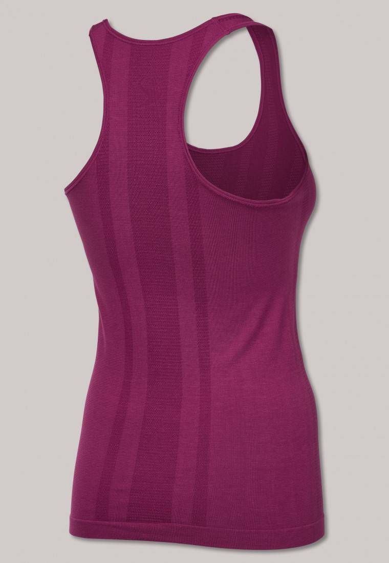 Schiesser Top seamless Bambus beere - Active Mesh Bamboo Top Angebot