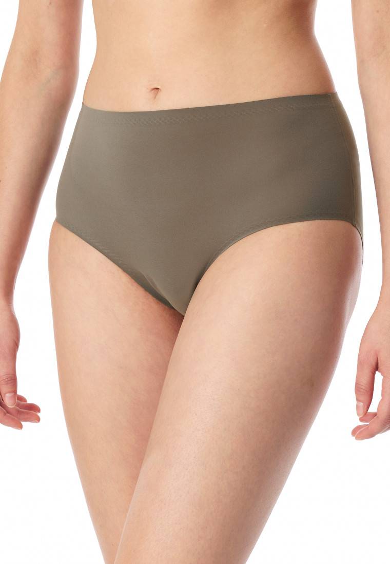 Schiesser Maxi-Slip Microfaser taupe - Invisible Soft Online Outlet