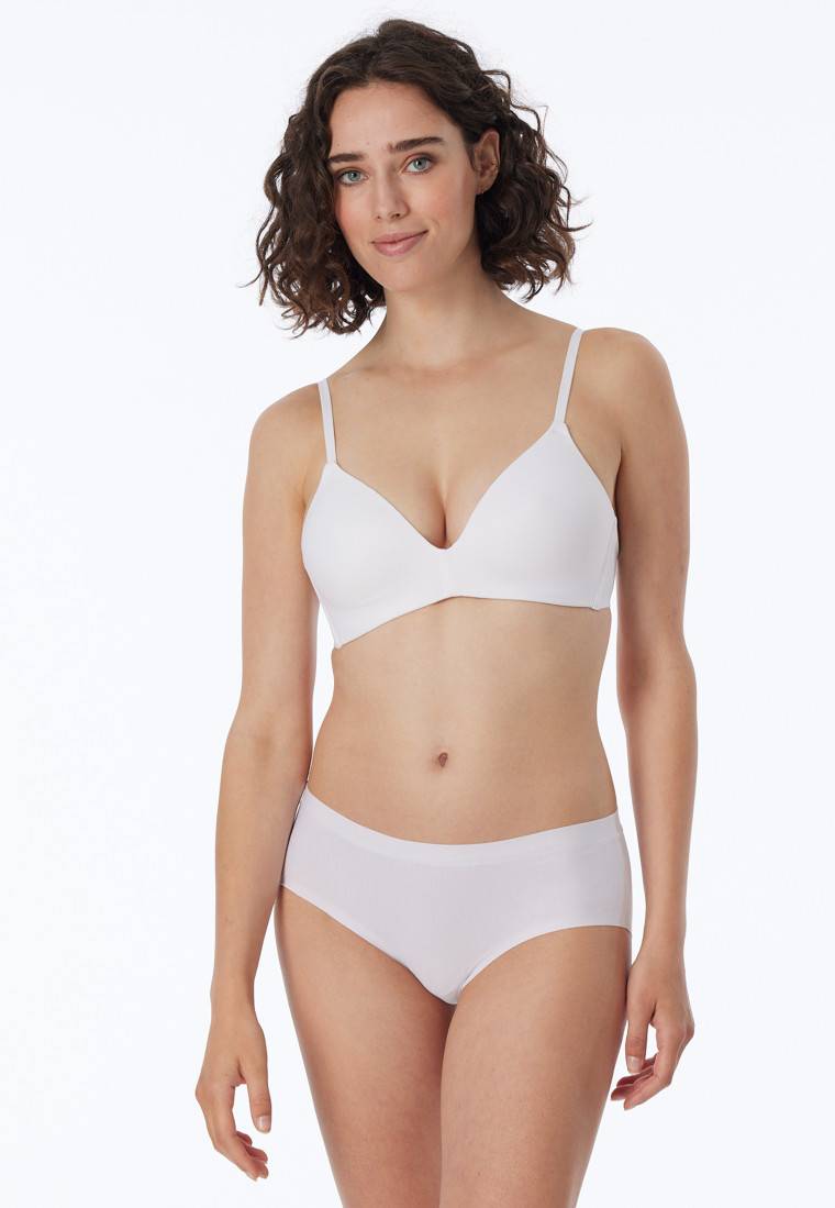 Schiesser Panty nahtlos weiß - Invisible Cotton