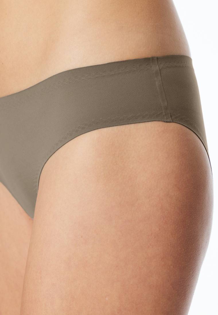 Schiesser Hip-Rio-Slip Microfaser taupe - Invisible Soft Bestseller
