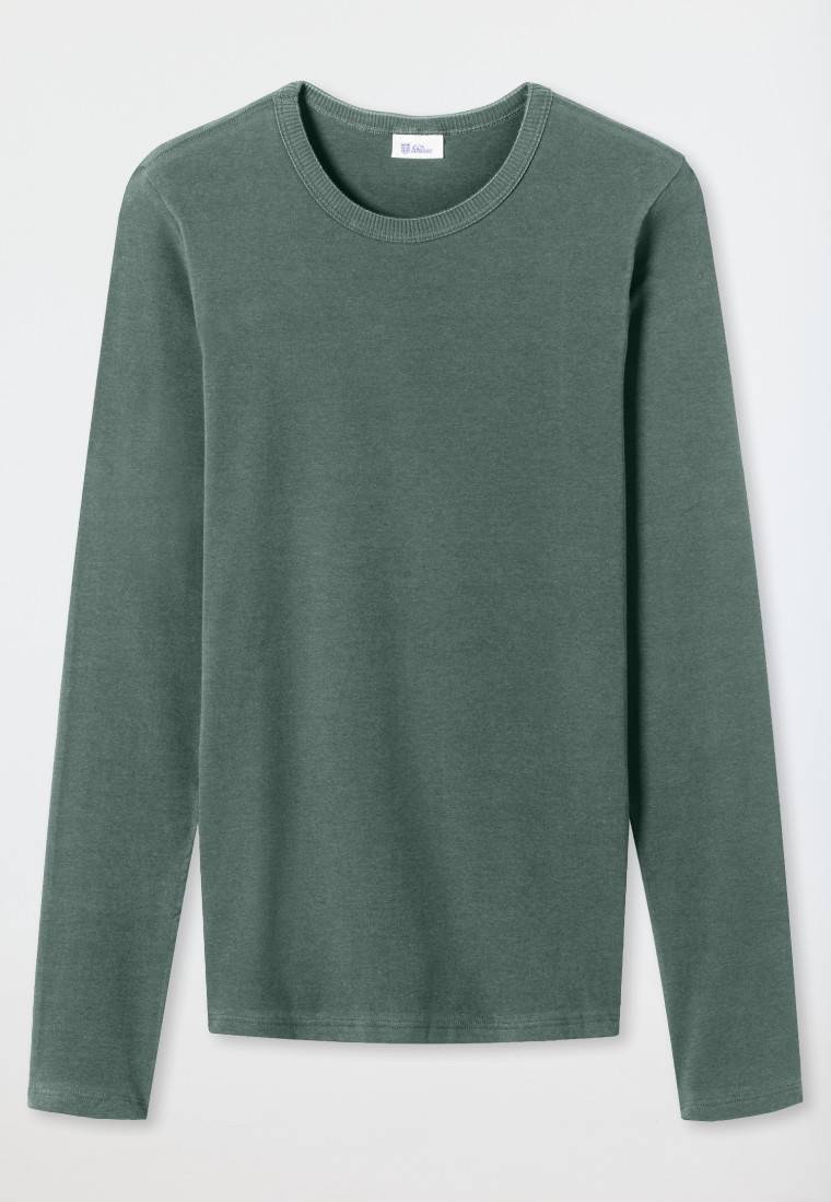 Schiesser Shirt langarm grün - Revival Ludwig Bis zu 65% Rabatt
