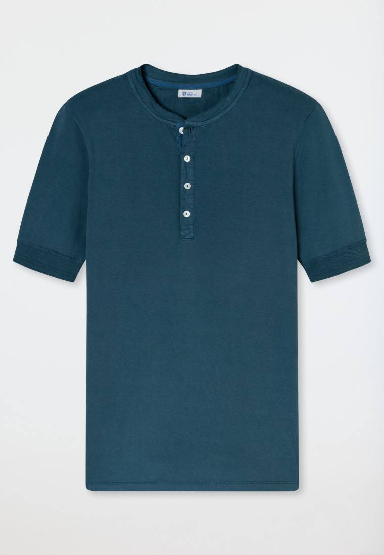 Schiesser Shirt kurzarm jeansblau - Revival Karl-Heinz Bis zu 55% Rabatt