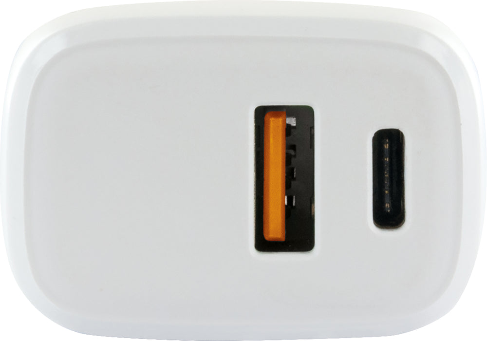 Schwaiger Schnell-Ladegerät mit USB-C + USB-A Versandkostenfrei