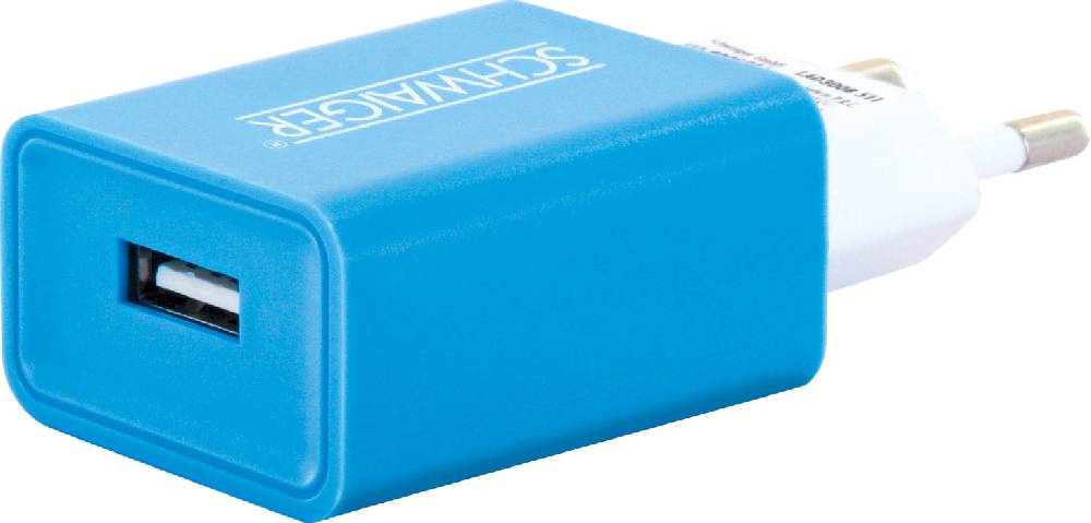 Schwaiger Ladegerät USB 2.0 A Pink/Blau Saisonschlussverkauf