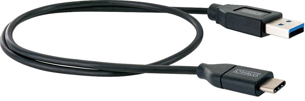 Schwaiger USB-C auf USB-A Kabel 0,5 m Muttertagsangebot