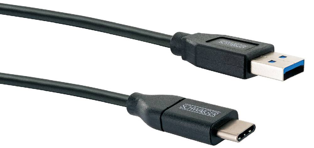Schwaiger USB-C auf USB-A Kabel 0,5 m Muttertagsangebot