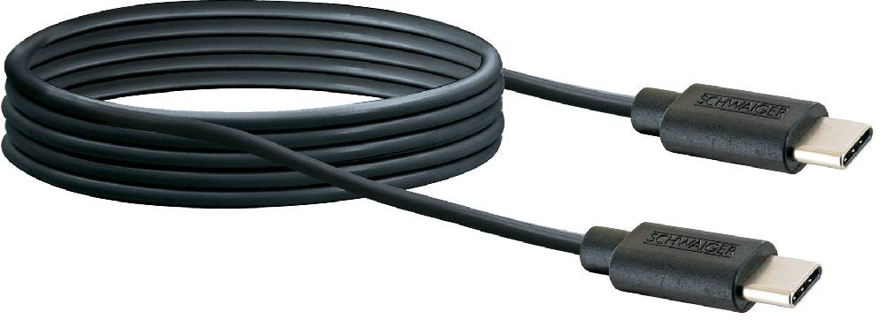 Schwaiger USB-C auf USB-C Kabel 2 m Räumungsverkauf