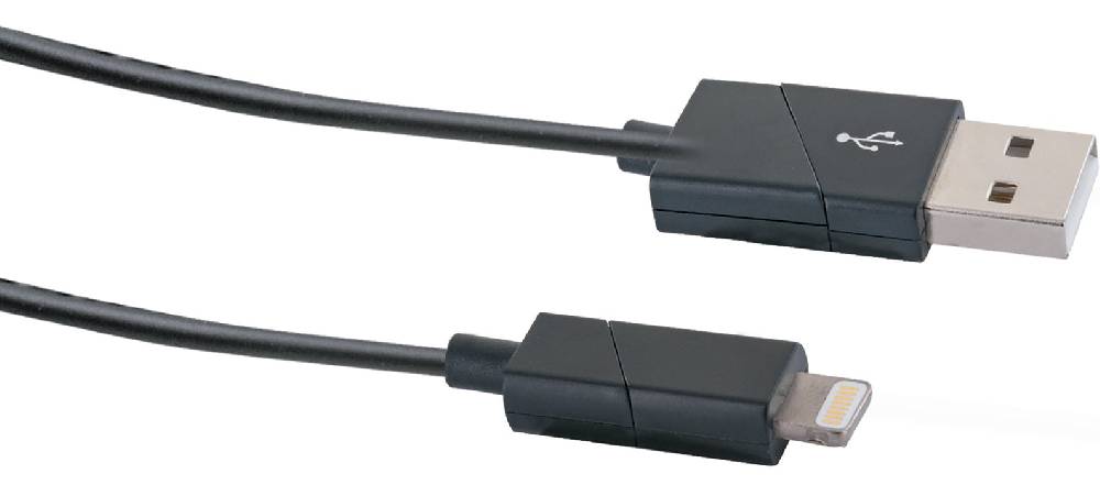 Schwaiger Lightning auf USB-A Kabel drehbare Stecker 1,2 m Letzter Tag