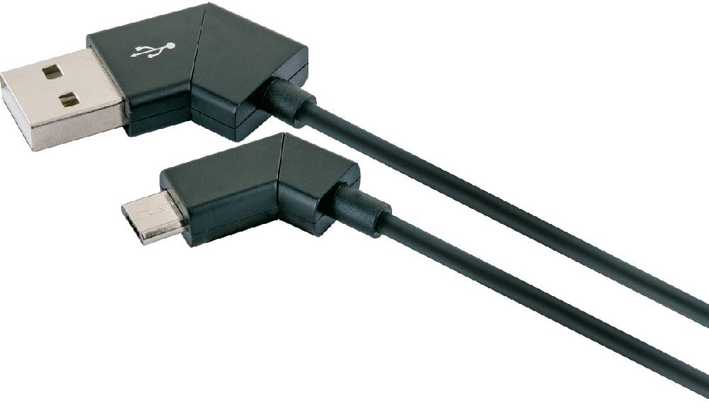 Schwaiger Micro-USB auf USB-A Kabel drehbare Stecker 1,2 m Bis zu 65% Rabatt