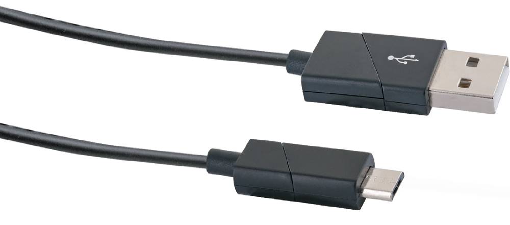 Schwaiger Micro-USB auf USB-A Kabel drehbare Stecker 1,2 m Bis zu 65% Rabatt