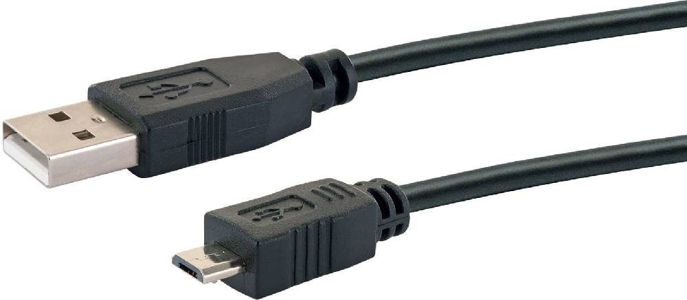 Schwaiger Micro-USB auf USB-A Kabel 1/1,8 m Vierteljährliche Förderung