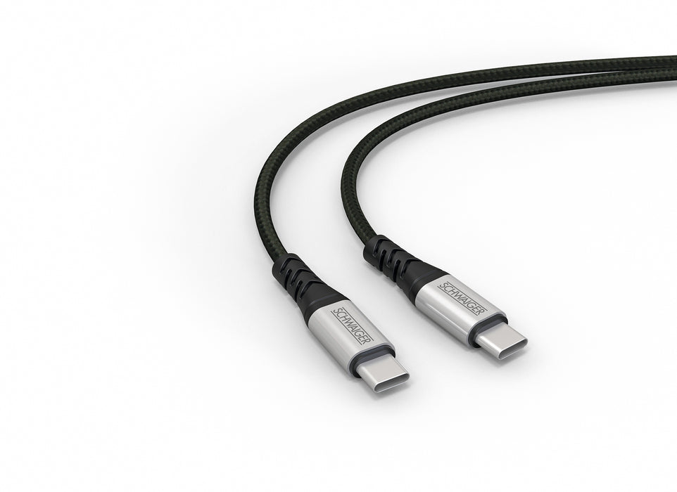 Schwaiger USB-C auf USB-C/Lightning Kabel extrem reißfest 1,2 m Rabatte dieses Monats