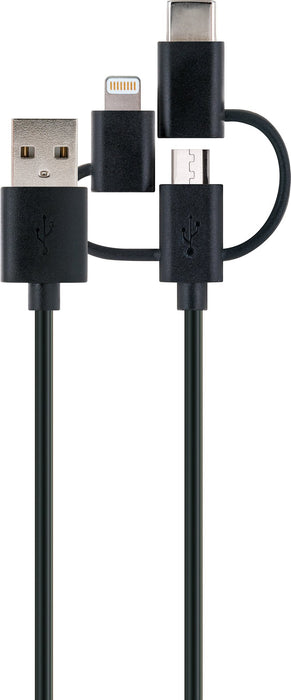 Schwaiger Lade-Set mit Ladegerät + Multi-Ladekabel Günstiger Verkauf
