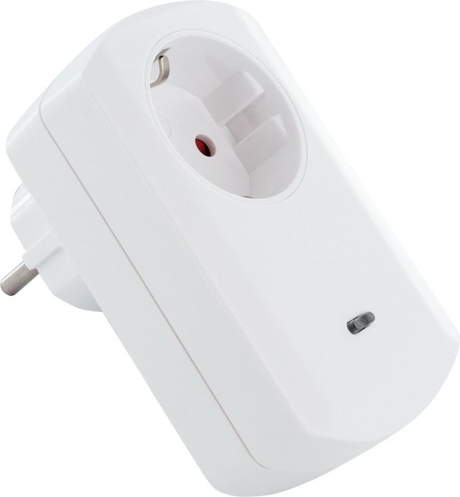 Schwaiger Steckdosenadapter Typ F fernsteuerbar mit Dimmfunktion Günstig kaufen
