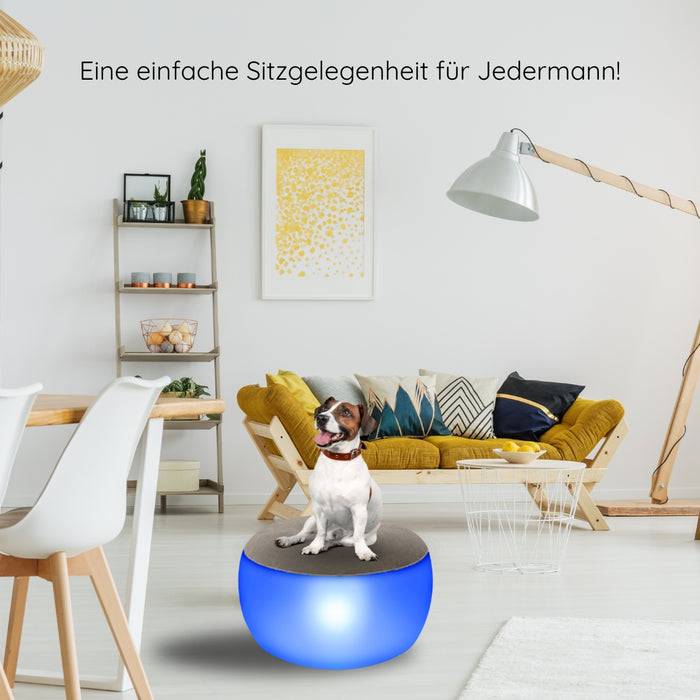 Schwaiger Sitzhocker aufblasbar mit Leuchteinheit Neuheiten