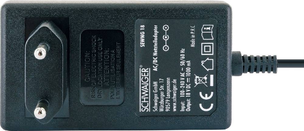 Schwaiger Steckernetzgerät Multischalter 18V Black Friday Preise