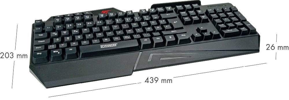 Schwaiger Gaming Tastatur Begrenztes Angebot