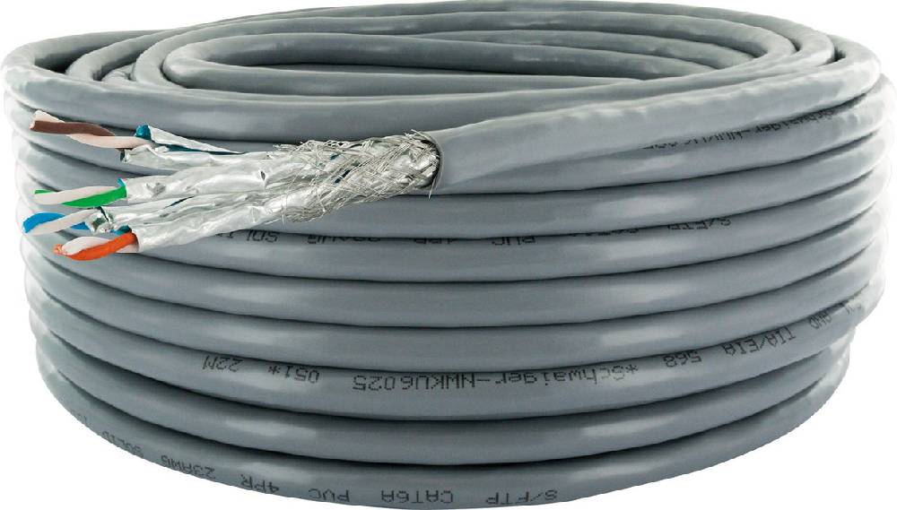 Schwaiger CAT 6A Netzwerkkabel (S/FTP) Lagerräumung