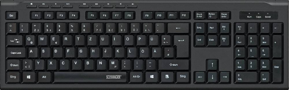 Schwaiger PC Tastatur Top Angebot