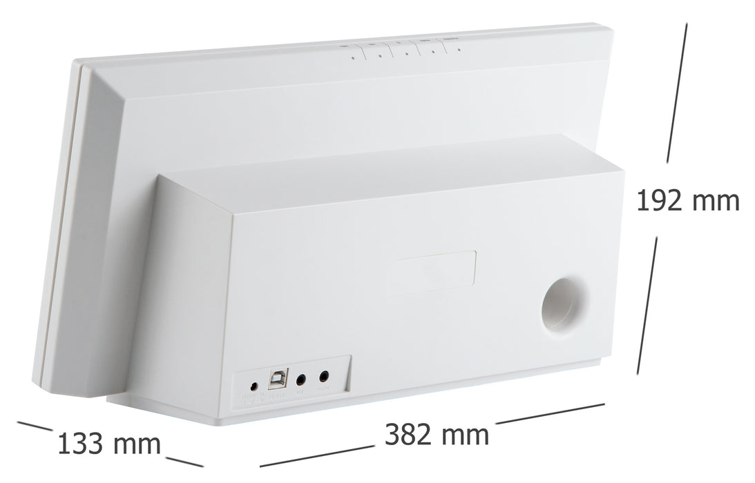 Schwaiger Hybrid Hi-Fi Lautsprechersystem mit Vakuum Röhrenverstärker (Bluetooth, NFC, AUX, USB, etc.) 50% Rabatt mit kostenlosem Versand